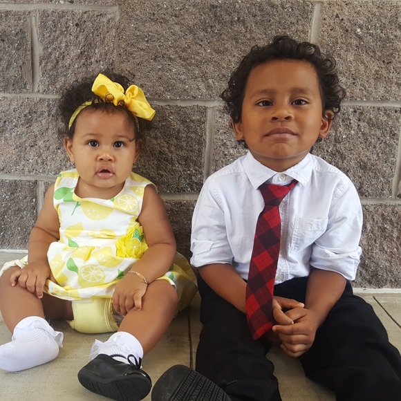 Baby girl lemon printed dress  🍋🍋🍋🍋 - Picture 8 of 8